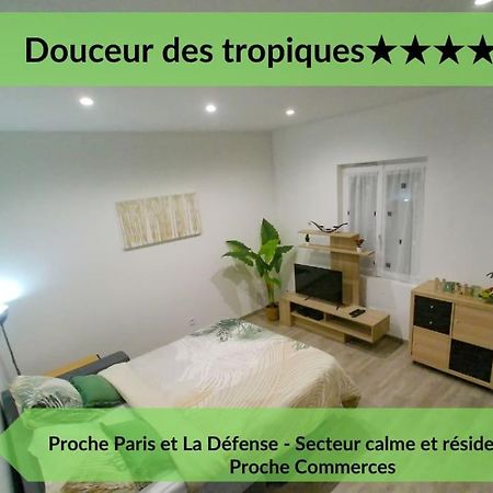 *Douceur Des Tropiques*Parisis Lägenhet Argenteuil Exteriör bild